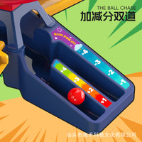 Children's Educational Ball Track Game - Interactive Tabletop Toy for Two Players