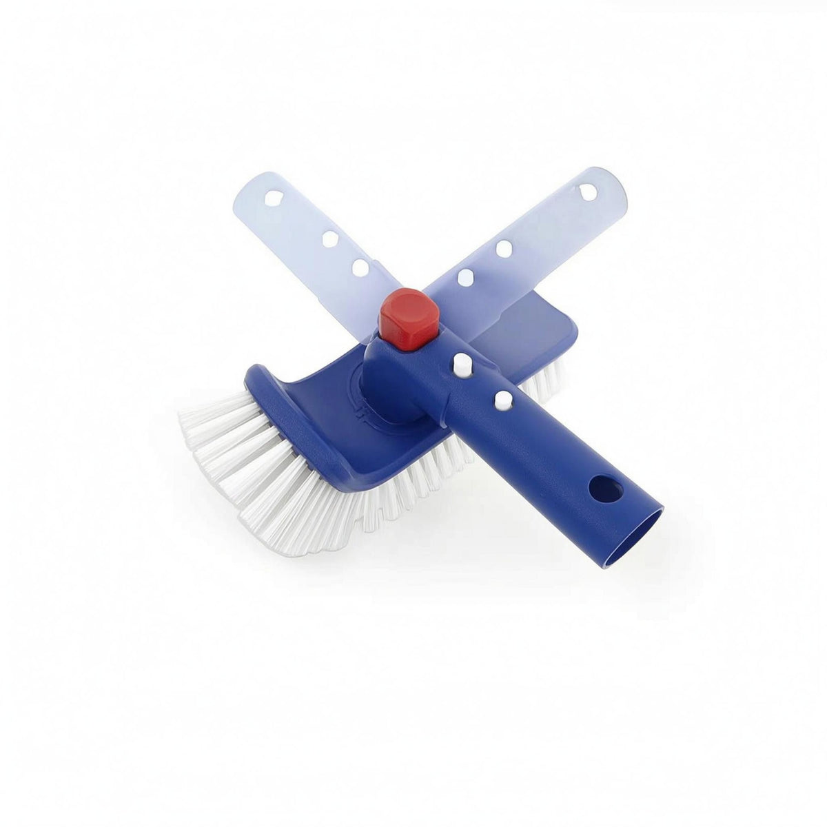 Pool Scrub Brush Dense Bristles Rotating Brush Hinge Connector