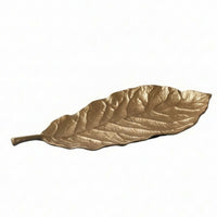 Leaf Tray Modern Metal Leaf Dish Wabi-Sabi for Hotel Lobby