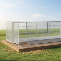 Mesh Chicken Cage Feeding Door Chicken Cage Two Doors