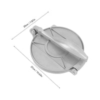 Tortilla Press Heavy Duty Dumpling Wrapper Press Easy to Use for Home Cooks