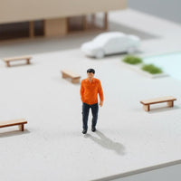 Architectural Model People Scale Model Human Figures Characters Miniature People Figurines for Designers, Hobbyists, Dioramas