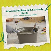 Durable plastic pail for storage