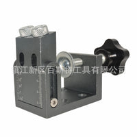 15-Degree Adjustable Woodworking Pocket Hole Jig with Clamp, for Drilling Angled Holes