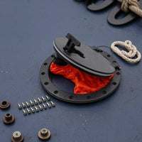 Deck Hatch with Storage Bag Easy to Install to Install Kayak Compartment Cover Cover Water-Resistant for Paddlers