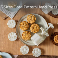 Hand Press Mooncake Mold Set, Food Grade ABS
