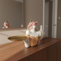 Entryway Key Tray Space Saving Decorative Storage Tray Sturdy Build for Hallway