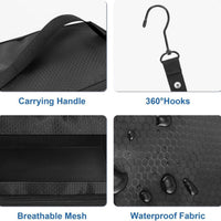 Foldable Multi-Function Clothes Storage Organizer with Hanging Multi-Layer Design, Large Capacity