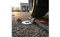 2 Pieces Truck Light Mount Bracket Clamp Style Lamp Holder No Drill Installation Car Lamp Bracket for Underbody, Chassis