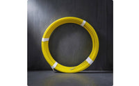 Wire-Pulling Rod Flexible Cable Puller with Steel Core Yellow for Electricians