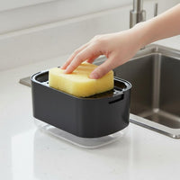 Dish Soap Dispenser Easy to Use Household Storage Space Saving for Kitchen Sink