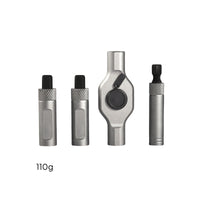 Ratcheting Screwdriver Compact Ratchet Screwdriver Lightweight for Tight Gaps