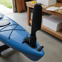 Kayak Rudder Assembly Black Kayak Rudder Matte