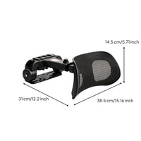 Telescoping Adjustable Scooter Backrest Foldable Scooter Backrest with Mesh Pad Ergonomic Comfortable for Commuters, Daily Commute, City Travel