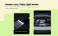 LED Grille Light, High-Brightness Waterproof Auxiliary Lamp