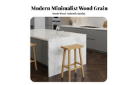 Backless Saddle Stool Minimalist Design Tavernstool Long-Lasting Frame for Cafe