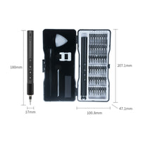 Electric Precision Screwdriver Set Rechargeable Precision Screwdriver Set Versatile Repair Tool Kit for Bench Work