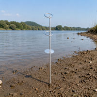 Beach Fishing Rod Holder Portable Seawater Heavy Duty Ground Insert Pointed Tip