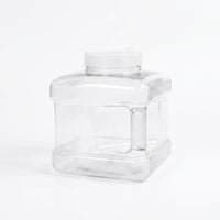 Tea Water Container with Hose Clear Waste Water Container with Brush Square