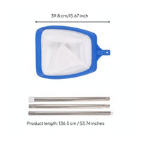 Swimming Pool Leaf Skimmer Rust Resistant Pool Skimmer Net Large Capacity Outdoor Maintenance for Pond
