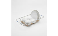 Adjustable Telescopic Sink Draining Basket Ventilated Telescopic Drain Basket Easy to Clean Expandable Dish Drying Rack Long-Lasting for Kitchen