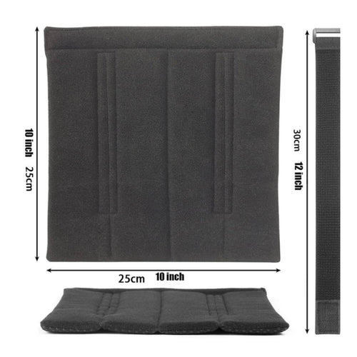 4 Pieces Bunk Bed Ladder Pad Fixed Straps Loft Bed Ladder Pad Soft Padding