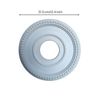 Ceiling Ornamental Disc Beaded Border Home Decor Molded