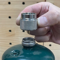 MAPP Gas Adapter Converter for Propane Tanks, Outdoor Stove Accessory