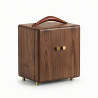 Jewelry Cabinet with Side Doors Multipractical Jewelry Armoire with Drawers Portable Furniture for Women, Vanity, Dresser, Bedroom
