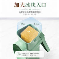 厂家直销滚筒式绵绵冰沙冰机家用碎冰机手动雹冰机小型手摇刨冰机