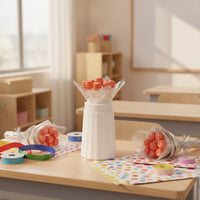 Tapered Sucker Bouquet Base Fluted Sucker Bouquet Stand Reusable Cake Pops Stand Lightweight for Teachers, Party Decorations, Children's Parties