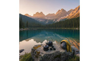 Outdoor Tea Making Kit With Filter Camping Tea Kettle Set Minimalist Design