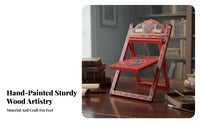 Painted Deer Bookrest Intricate Pattern Book Stand Stable Support for Home Cooks