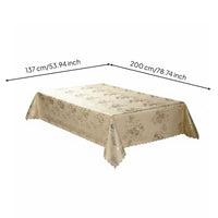 PVC Tablecloth Odorless PVC Table Cloth Formaldehyde Waterproof Tablecloth
