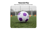 Official Size and Weight Training Football Wear-Resistant Match Play Football Long-Lasting for Children, Students, Matches, Grass Fields