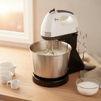 Multi-Functional Kitchen Stand Mixer with Bowl Powerful Engine Stand Mixer Easy to Clean for Bakers, Home Cooks, Baking
