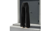 1/12 Scale Wide-Leg Pants High-Waisted Fit Female Figure Flared Pants for Hobbyists