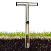 Stainless Steel Soil Sampler Long-Lasting Garden Tool Heavy Duty