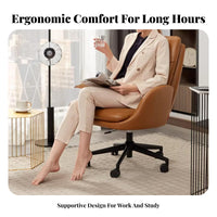 Highspine support managerial Chair Modern design Office Furniture 360-Degree rotate effortlessRolling Casters for Remote Workers