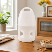 Pigeon Water Dispenser Bird Water Dispenser with Handle Portable Fowl Waterer with Handle for Lofts