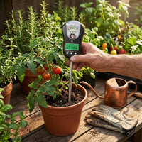 7-in-1 Soil Tester Multi-Functional Moisture Meter with LCD Display Easy to Use