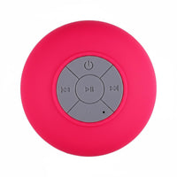 Rechargeable Battery Waterproof Shower Speaker Built-in Audio Pickup Suction Cup Bluetooth Speaker 360° Surround Sound for Poolside