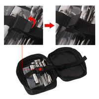 Universal Off-Road Motorcycle Rear Fender Bag with Nylon Trim, Dustproof, Toolbox Bag