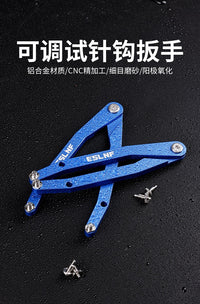 ESLNF自行车工具针钩扳手DUB曲柄盖拆卸工具摩托车减震油封座维修