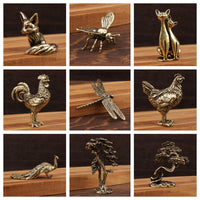 Metal Animal Sculpture Decorative Ornament