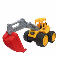 Movable Parts Large Dump Truck Toy Sturdy Plastic Toy Construction Vehicle for Toddlers, Sandbox