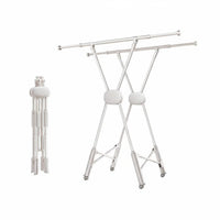 X-Frame Foldable Drying Rack Easy Storage Clothes Airer Indoor/awaydoor Use