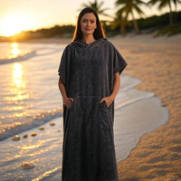 Adult quick drying swimsuit cloak towel | microfiber beach c