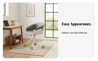 Upholstered Rotating Chair Ergonomic rearrest rotate Pedestal Armchair for Study