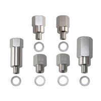 LS Adapter Kit for Engine Oil and Coolant Sensor Gauges 1/8 3/8 1/2 NPT